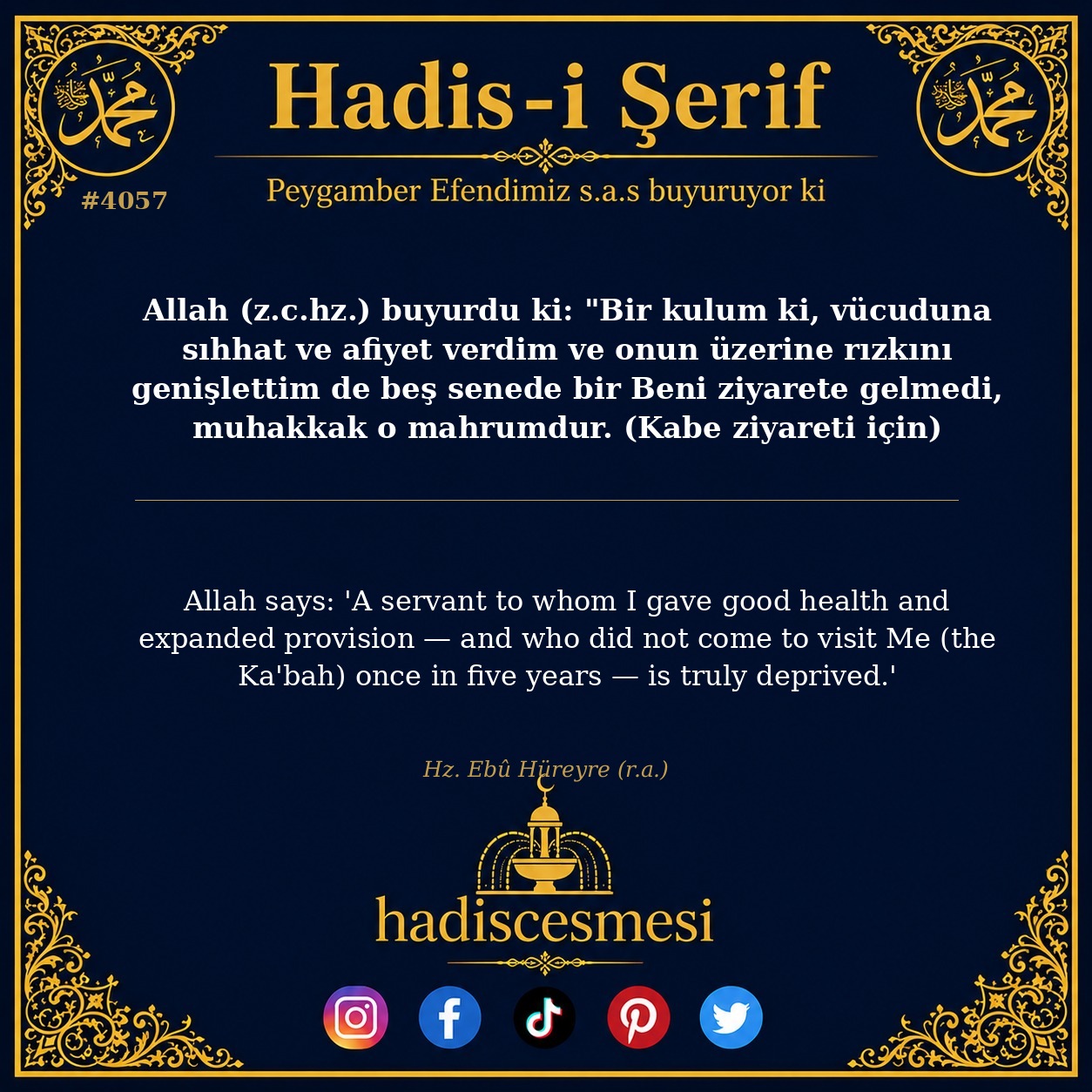 Hadis 4057