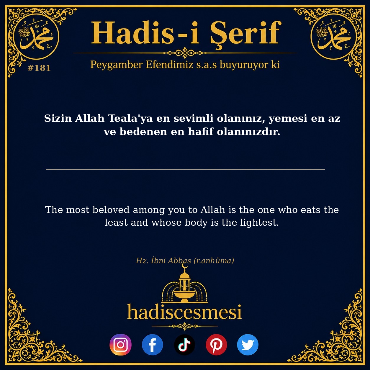 Hadis 0181