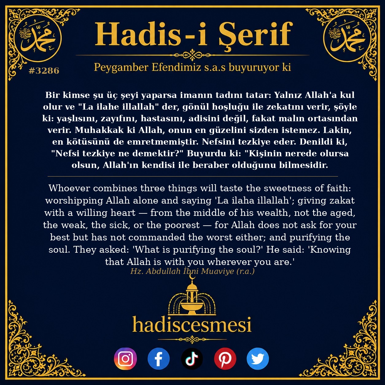 Hadis 3286