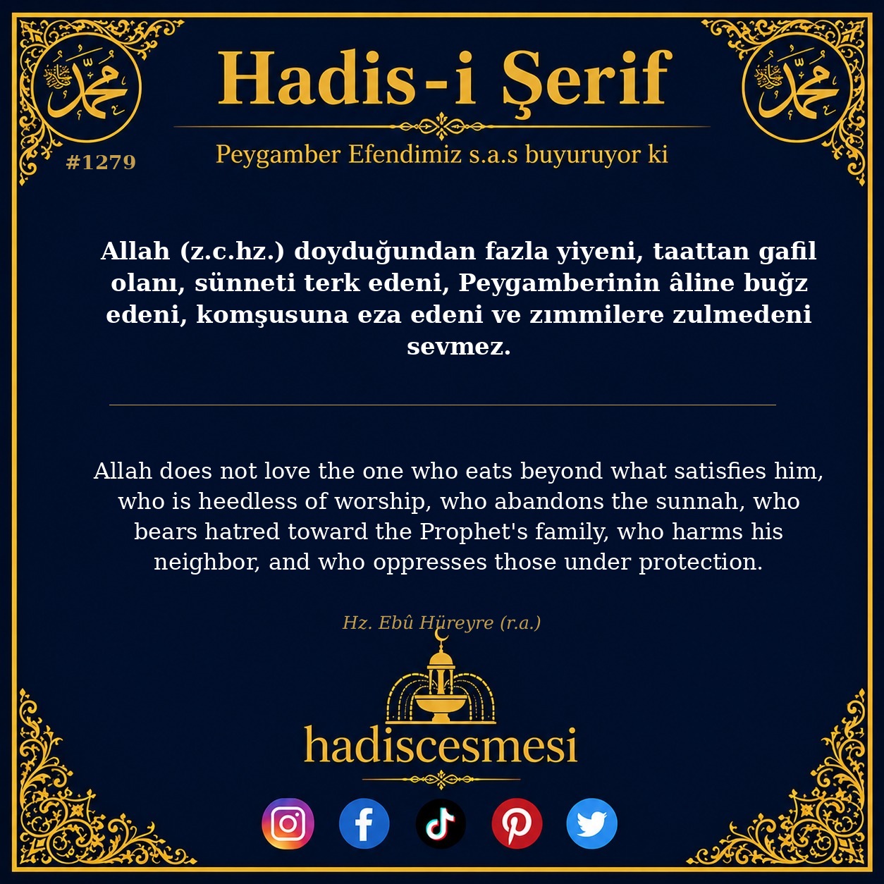 Hadis 1279