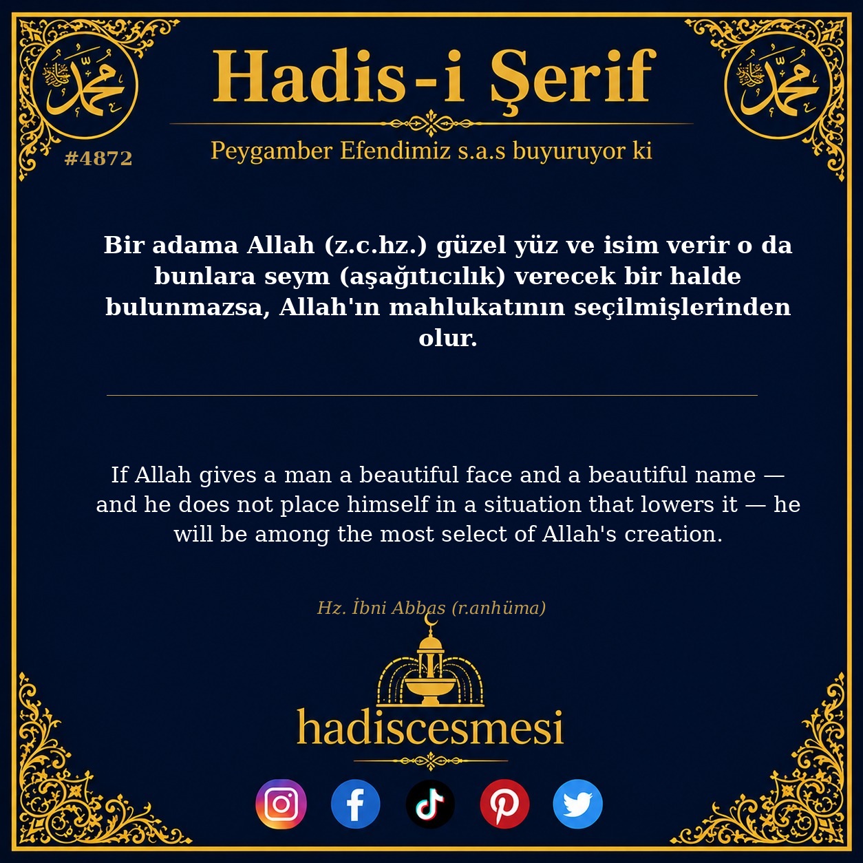 Hadis 4872
