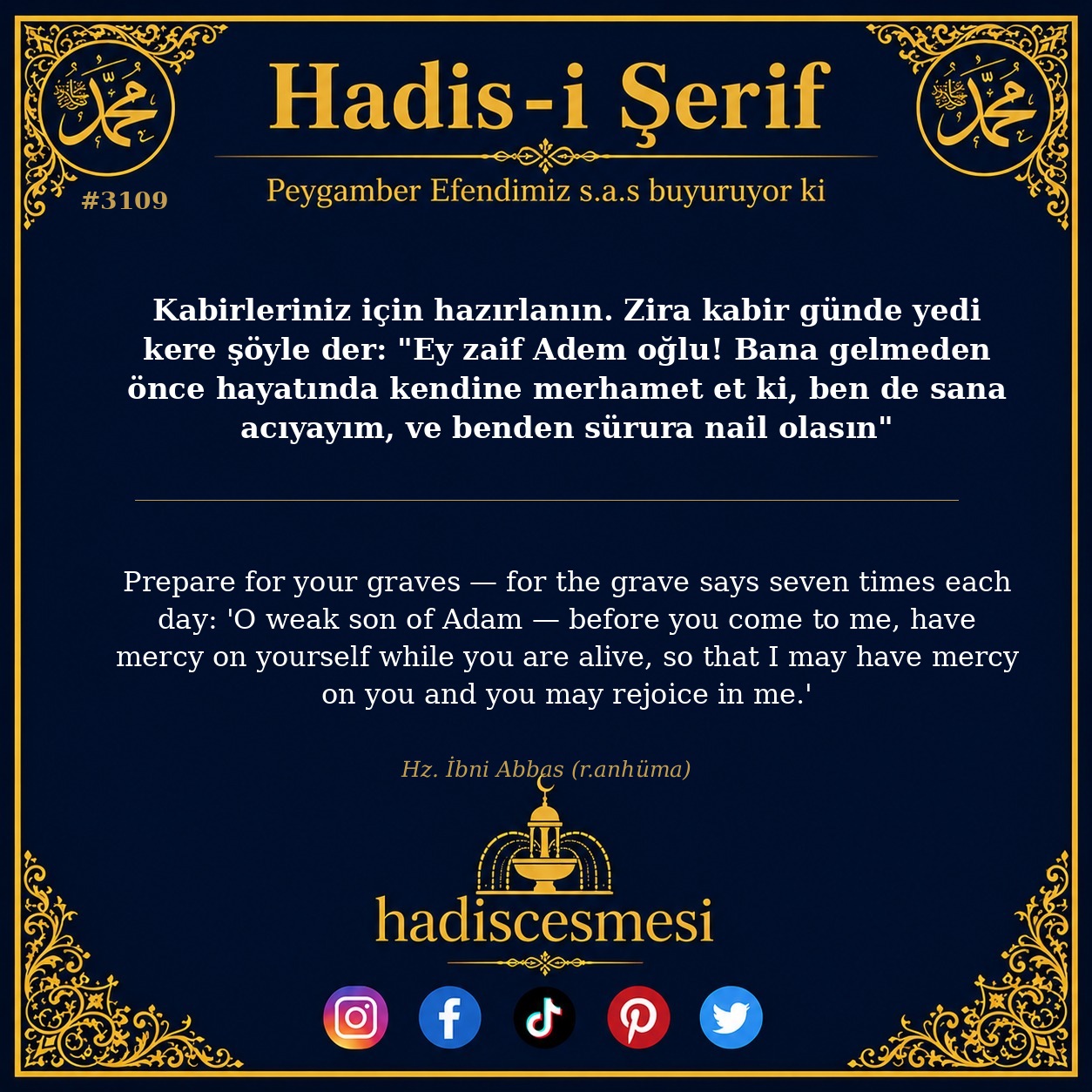 Hadis 3109