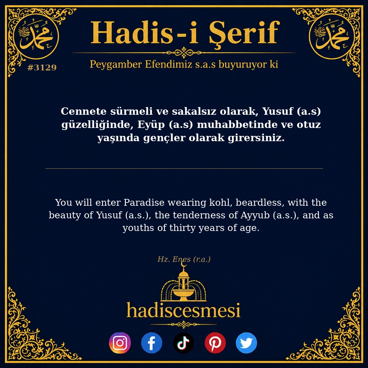 Hadis 3129