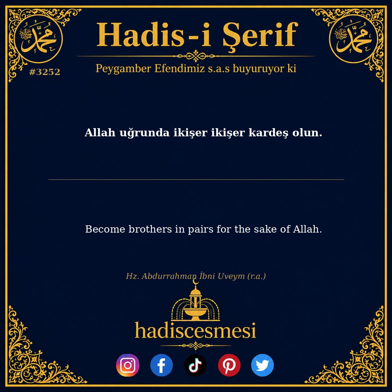 Hadis 3252