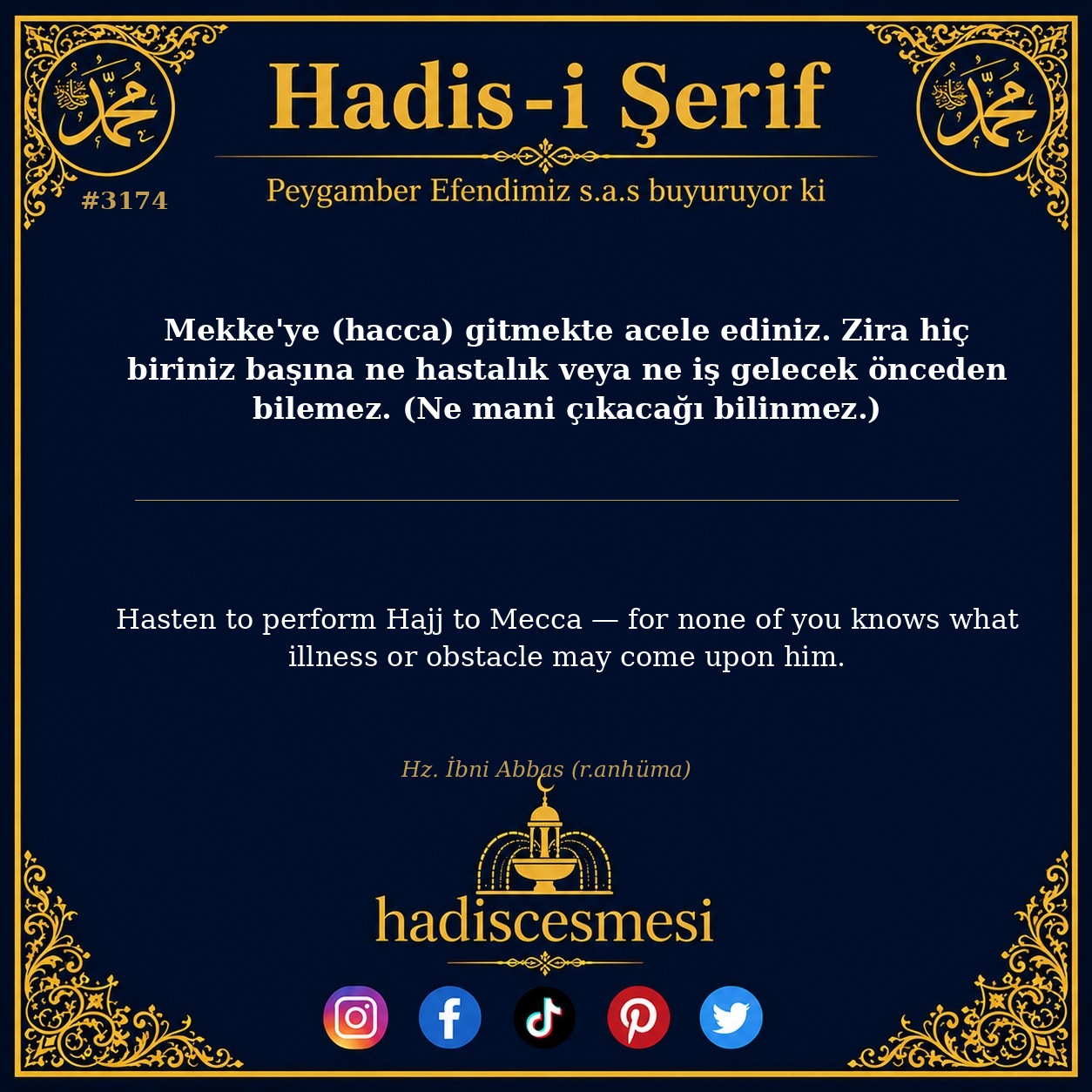Hadis 3174