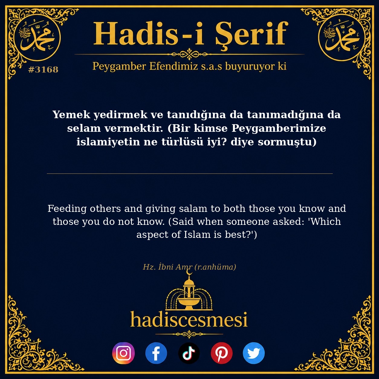 Hadis 3168