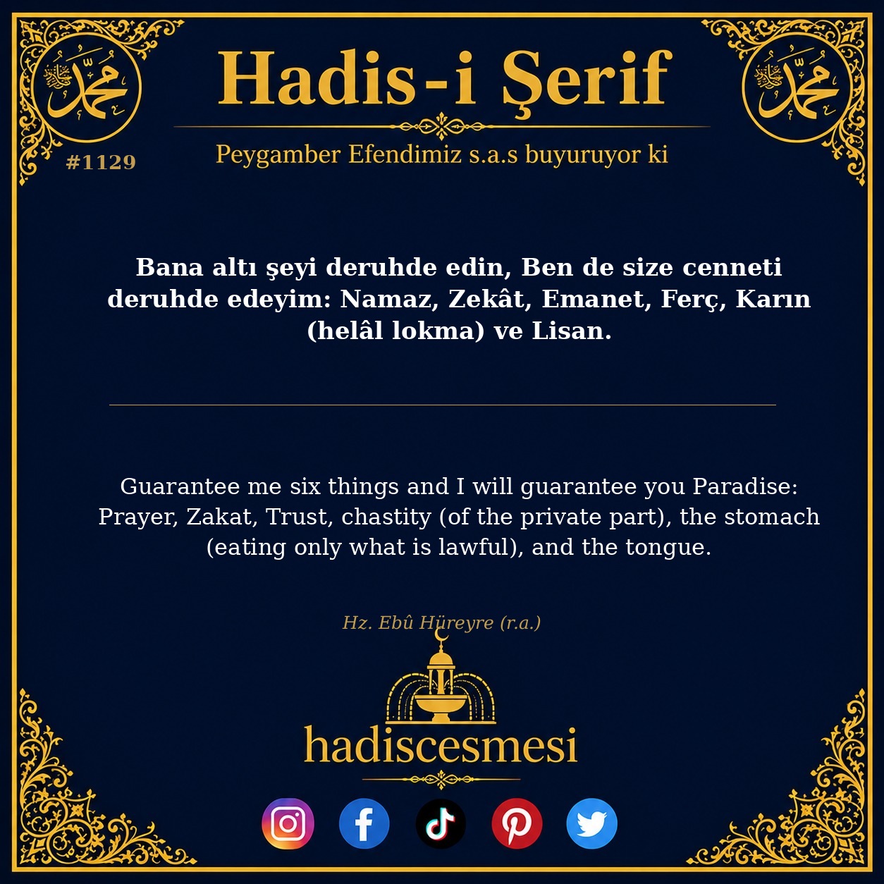 Hadis 1129