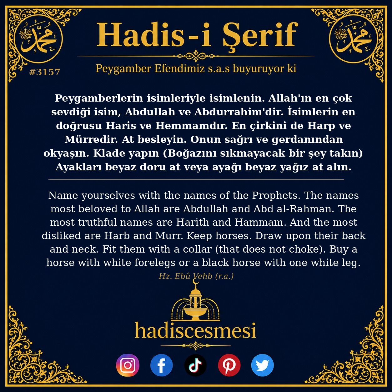 Hadis 3157