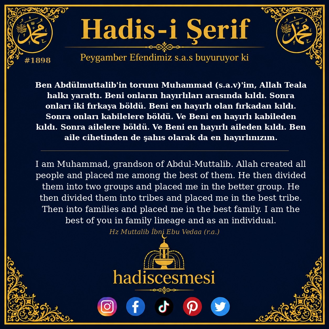 Hadis 1898