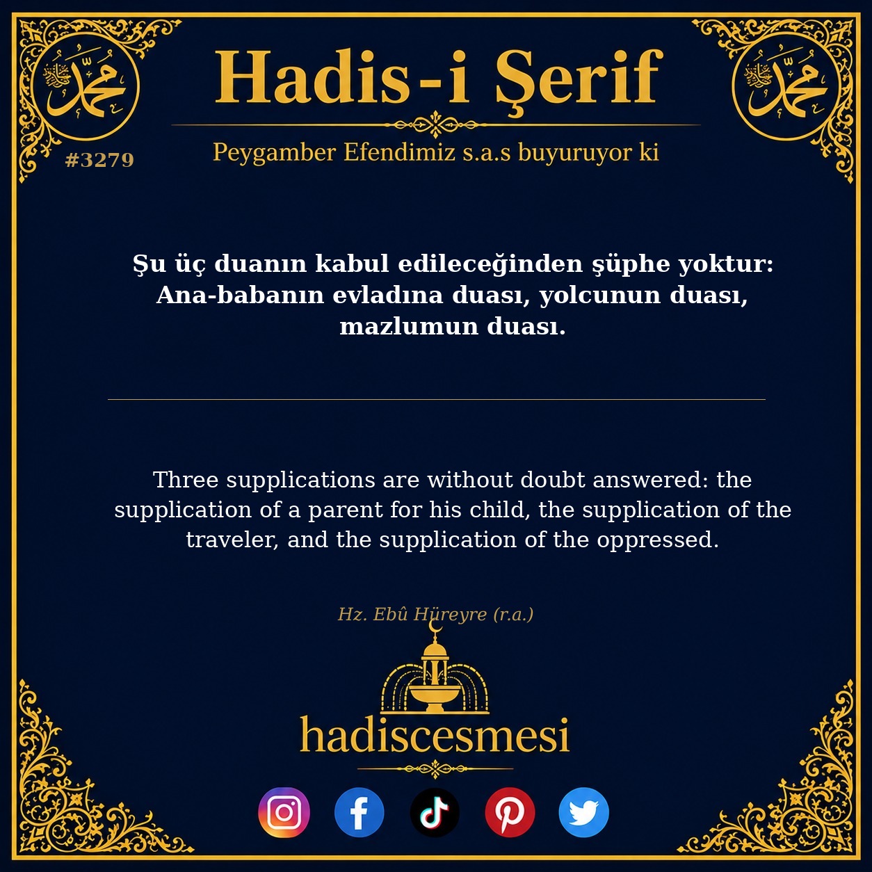 Hadis 3279