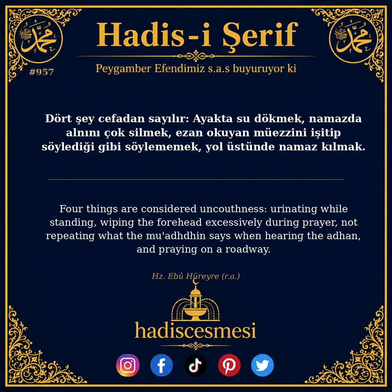 Hadis 0957