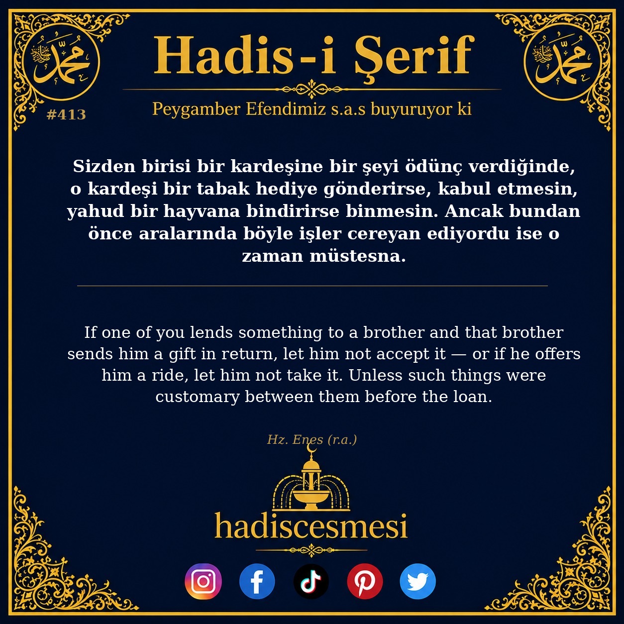Hadis 0413