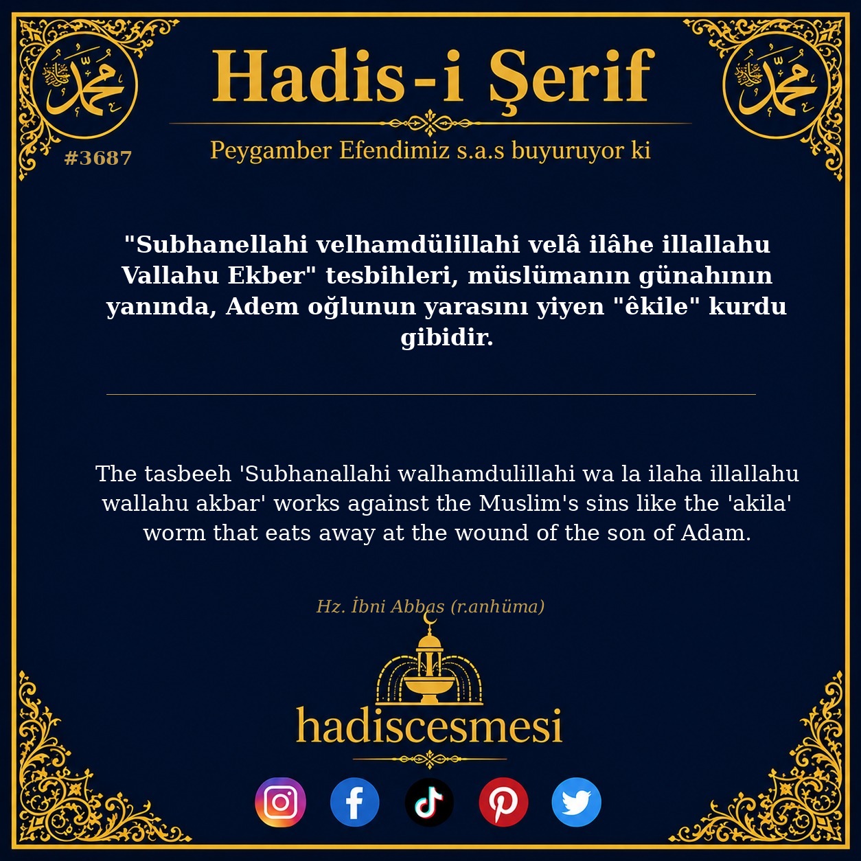 Hadis 3687