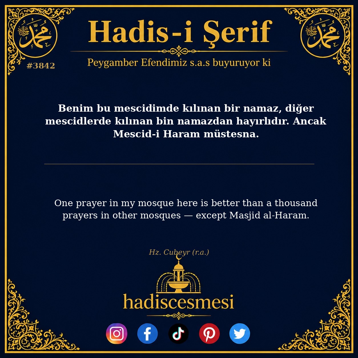 Hadis 3842