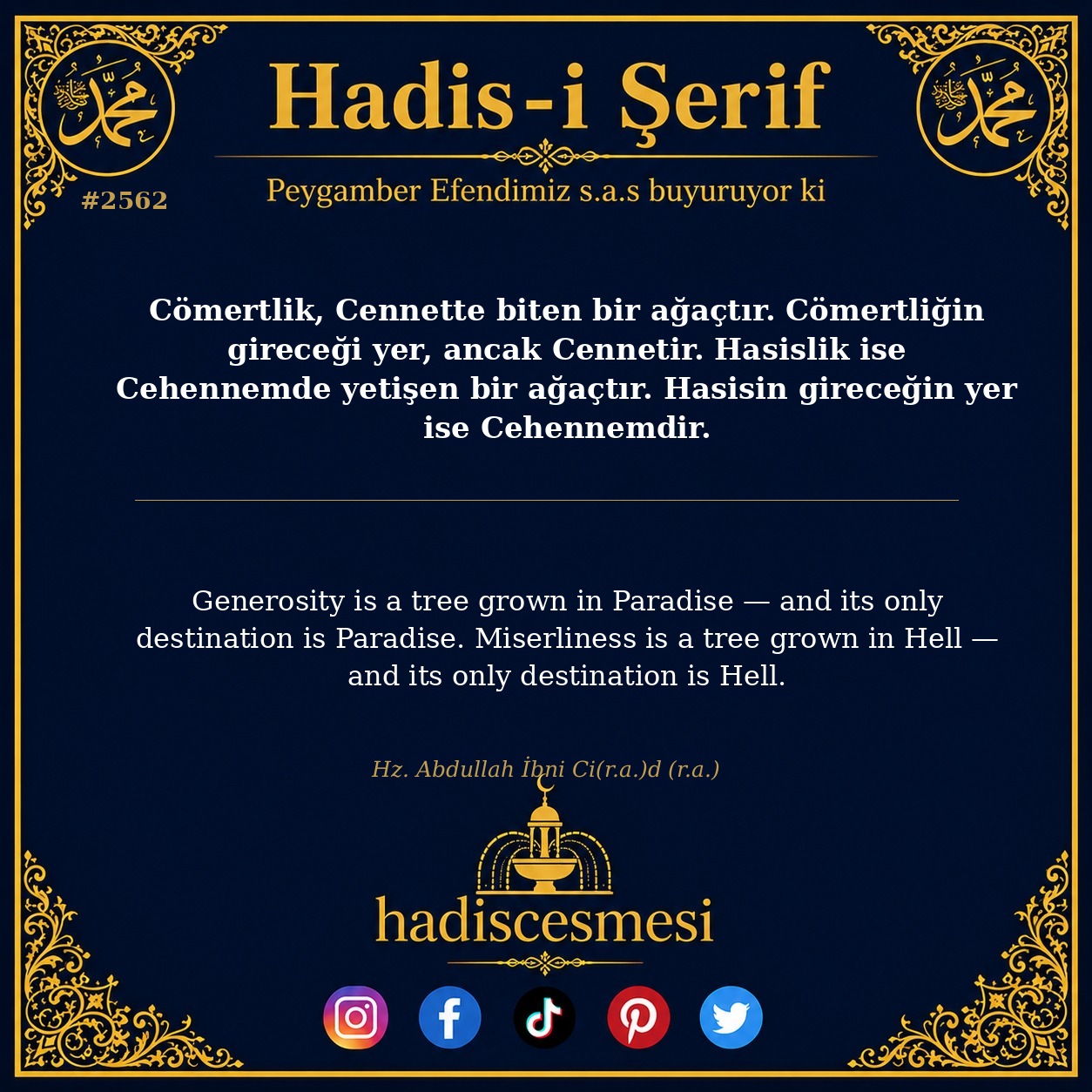 Hadis 2562