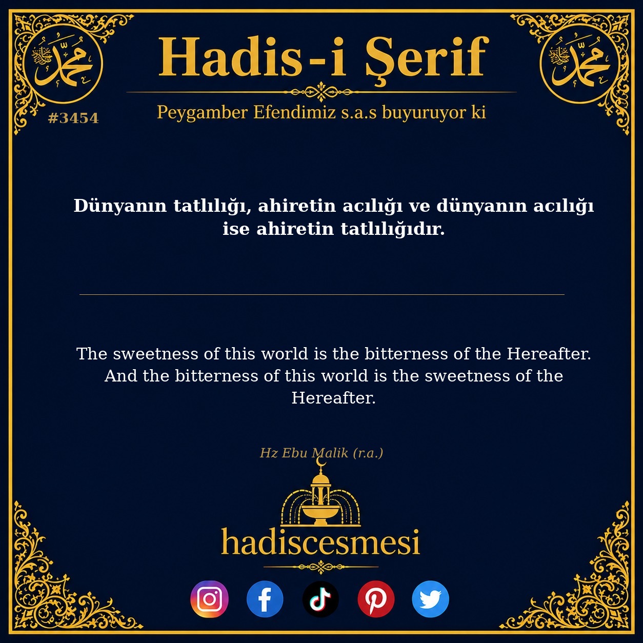 Hadis 3454
