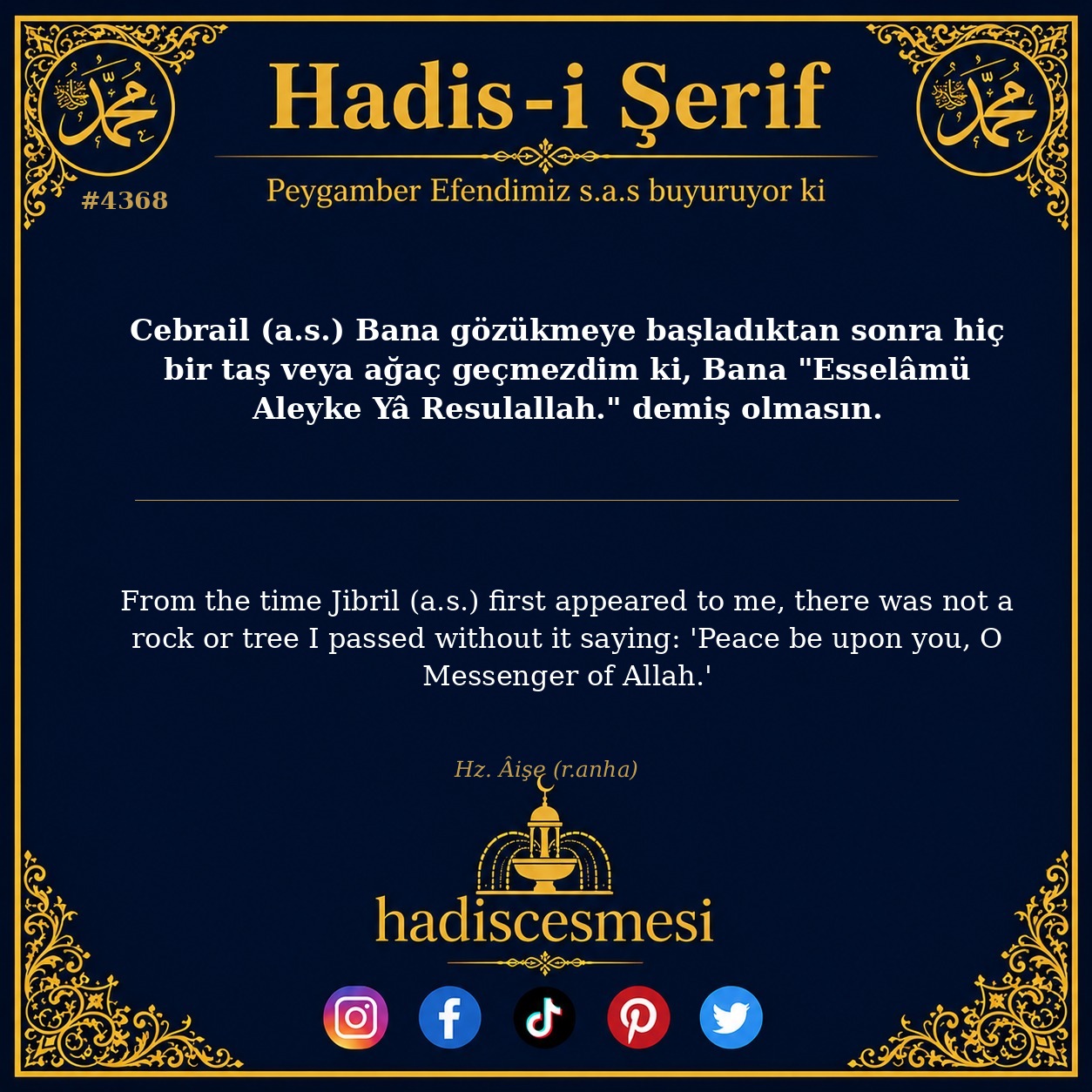Hadis 4368