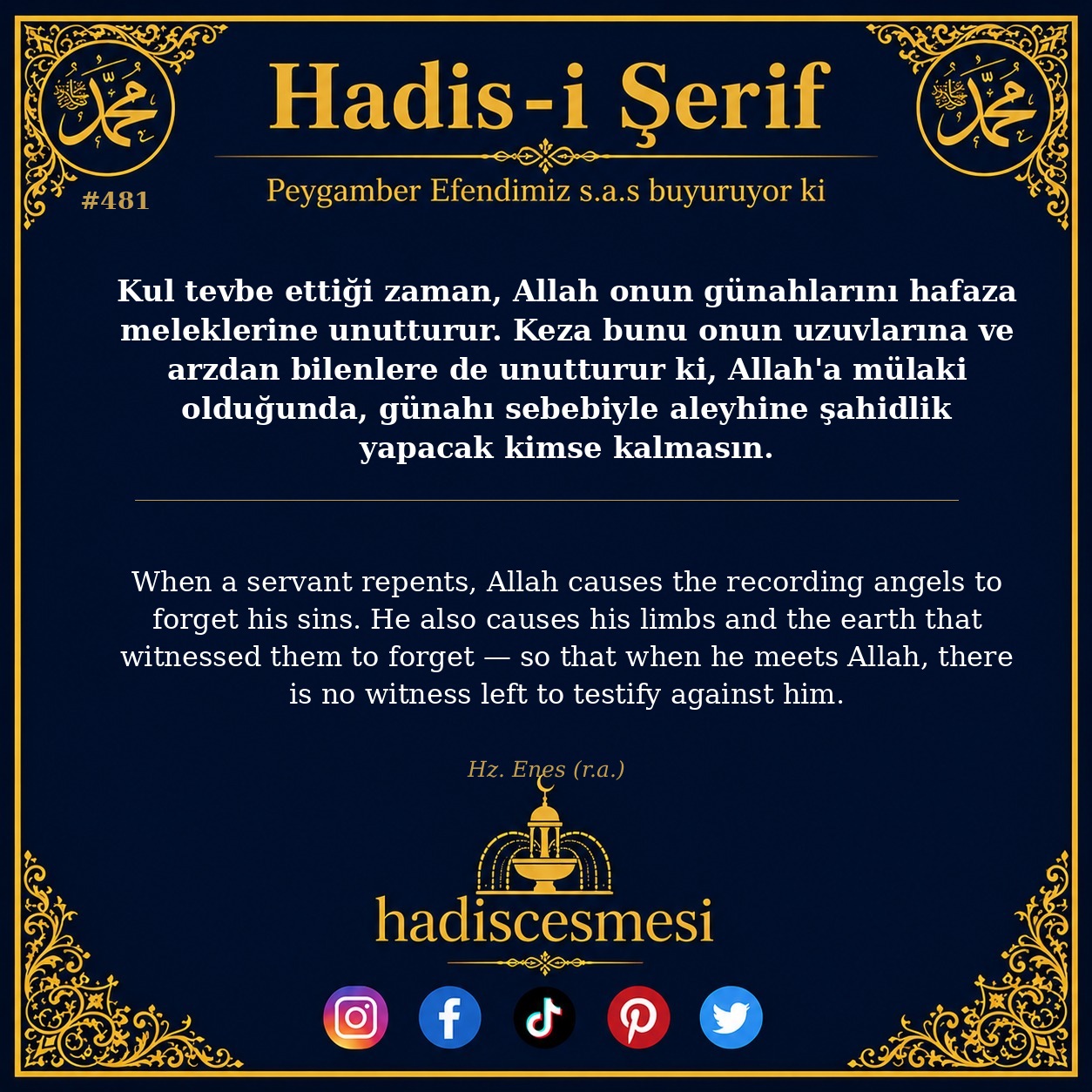 Hadis 0481