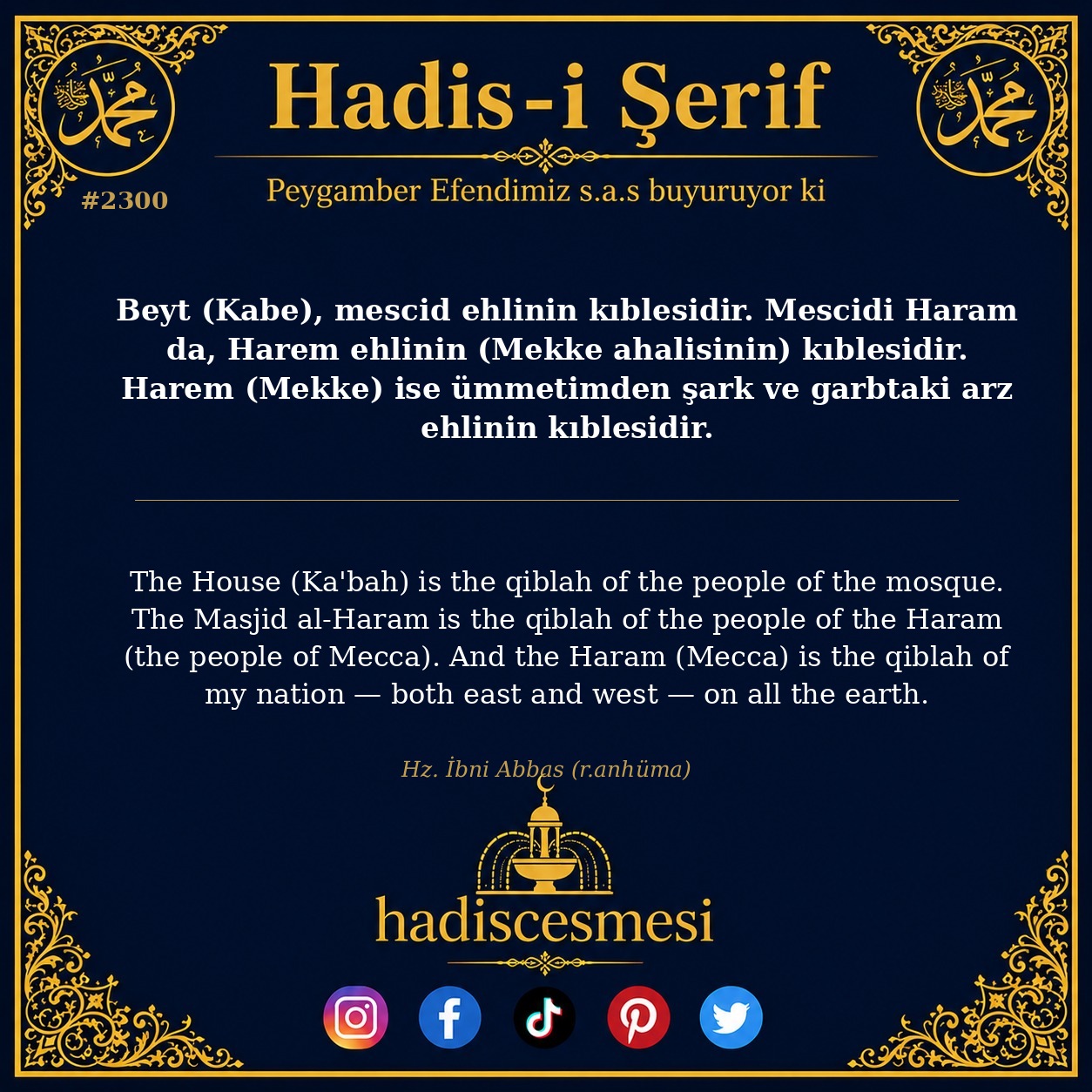 Hadis 2300