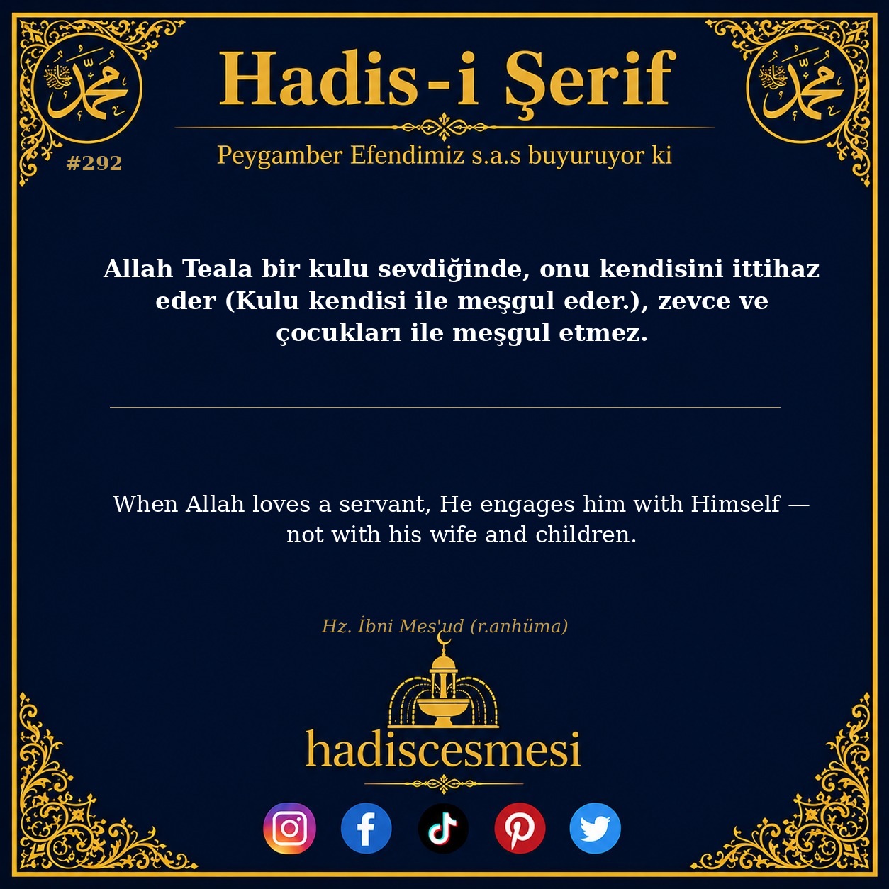 Hadis 0292