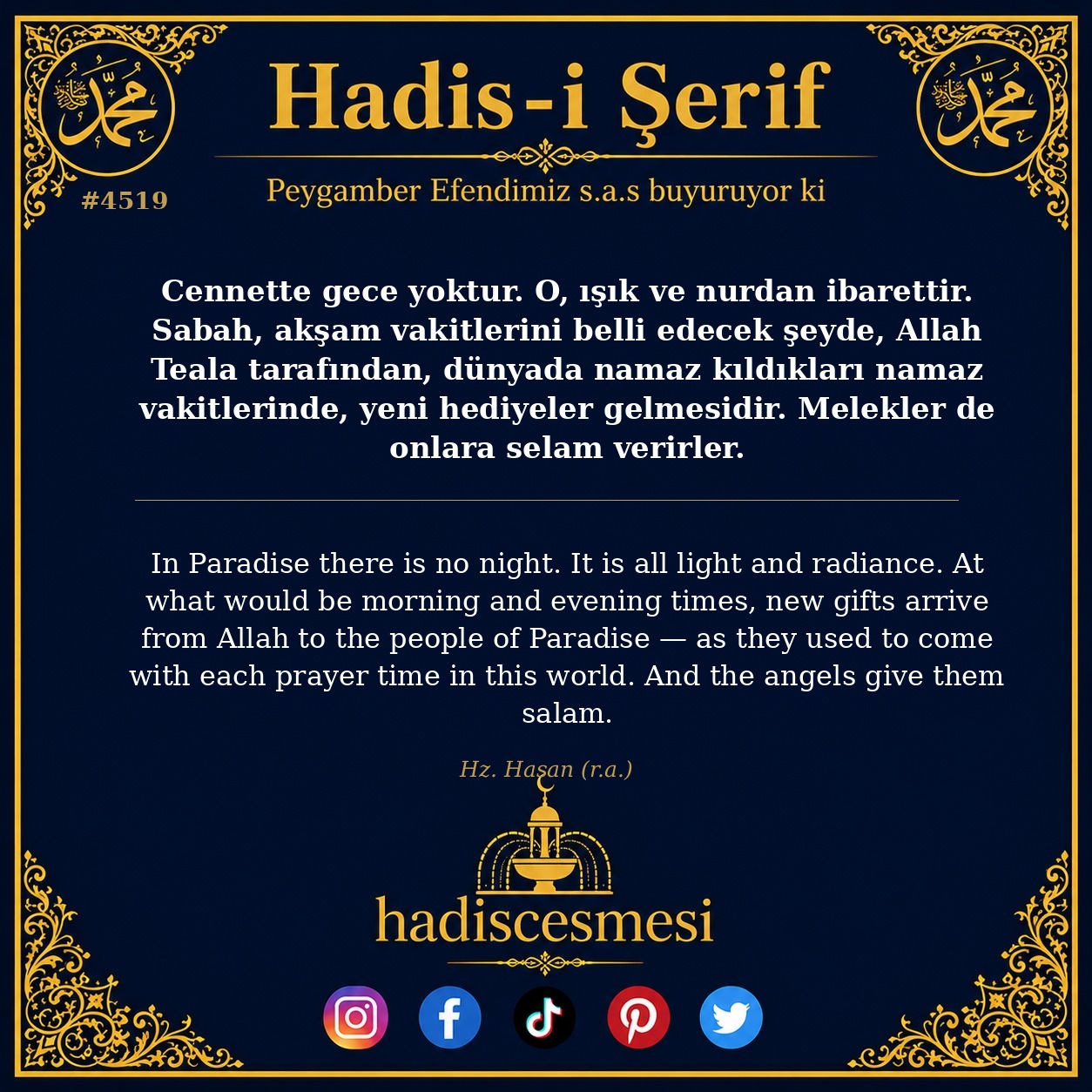 Hadis 4519