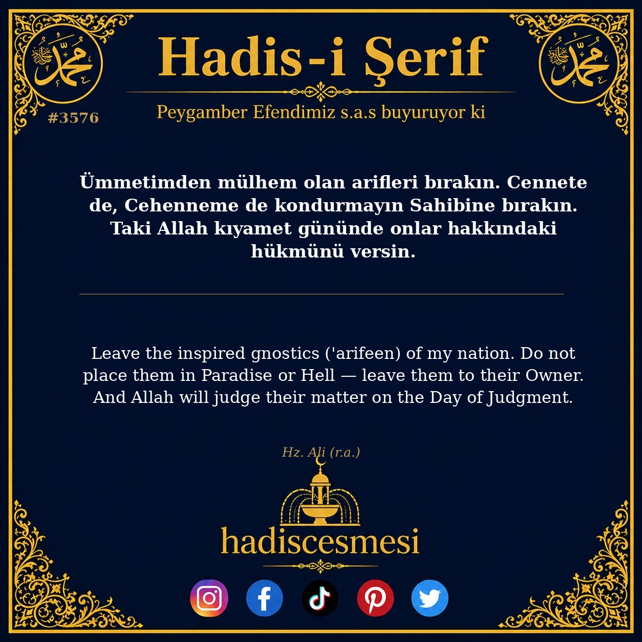 Hadis 3576