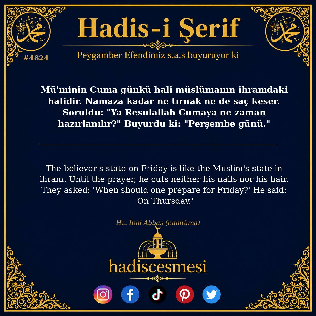 Hadis 4824