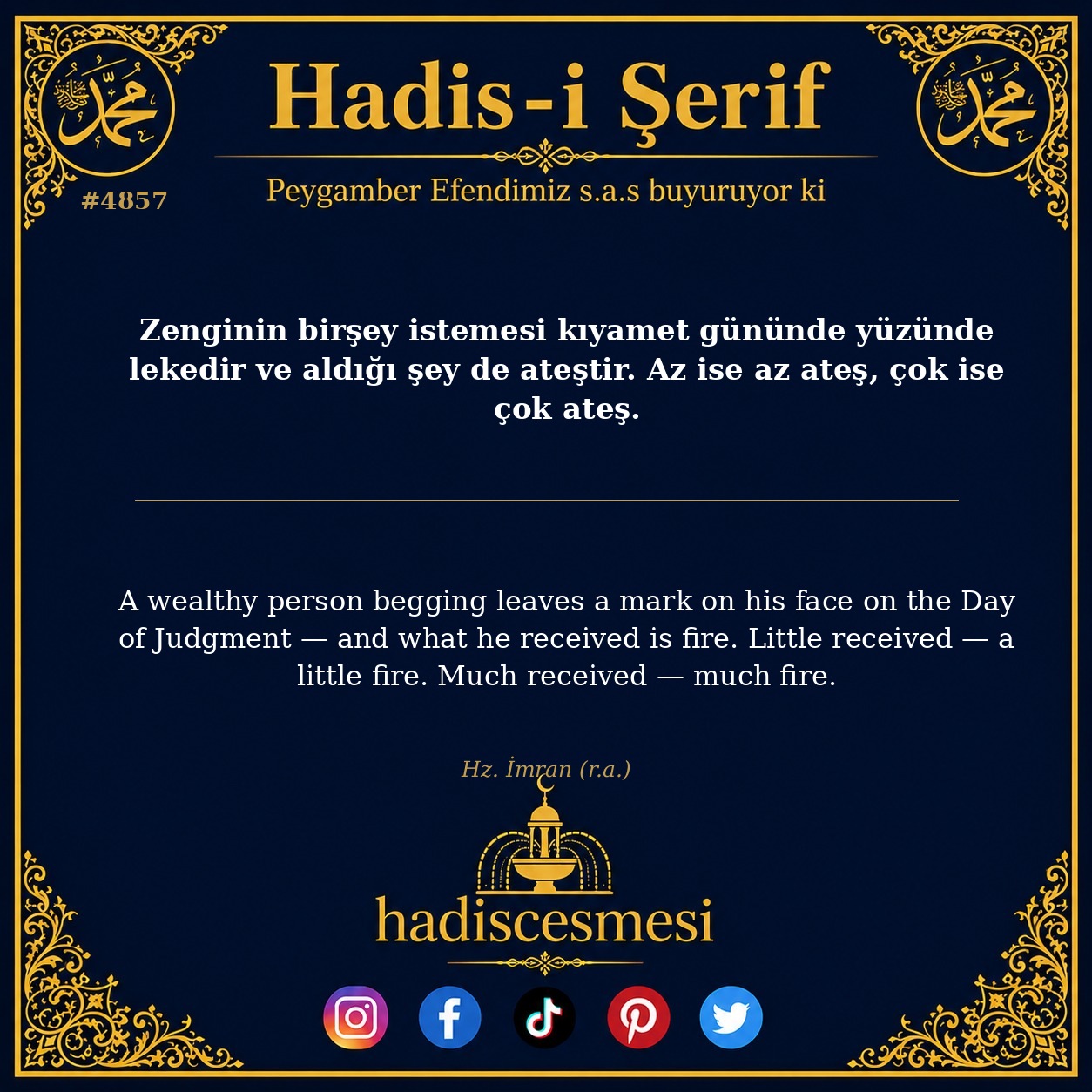 Hadis 4857