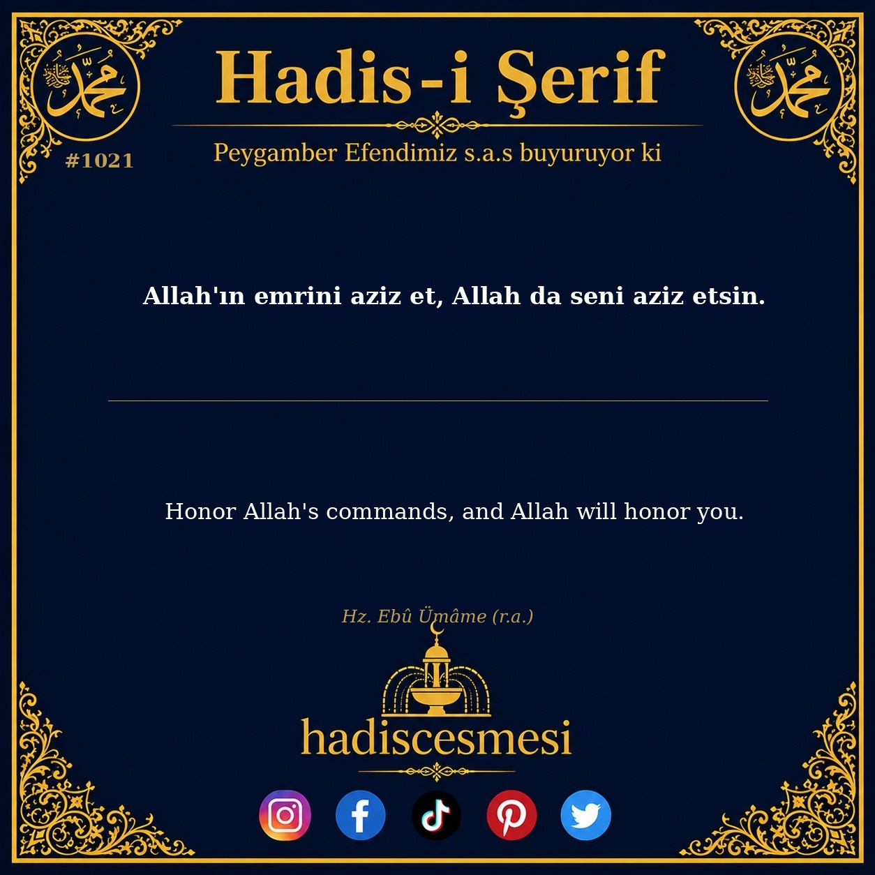 Hadis 1021