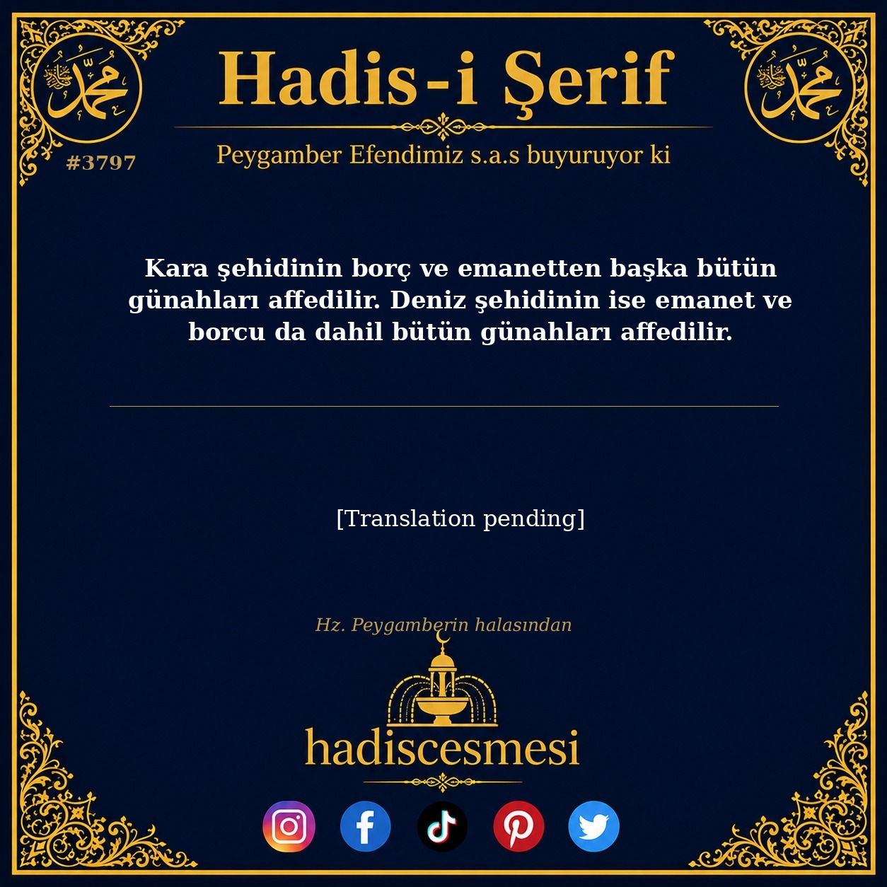 Hadis 3797