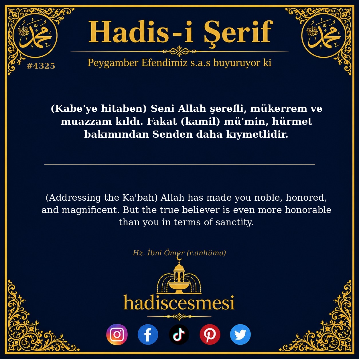 Hadis 4325