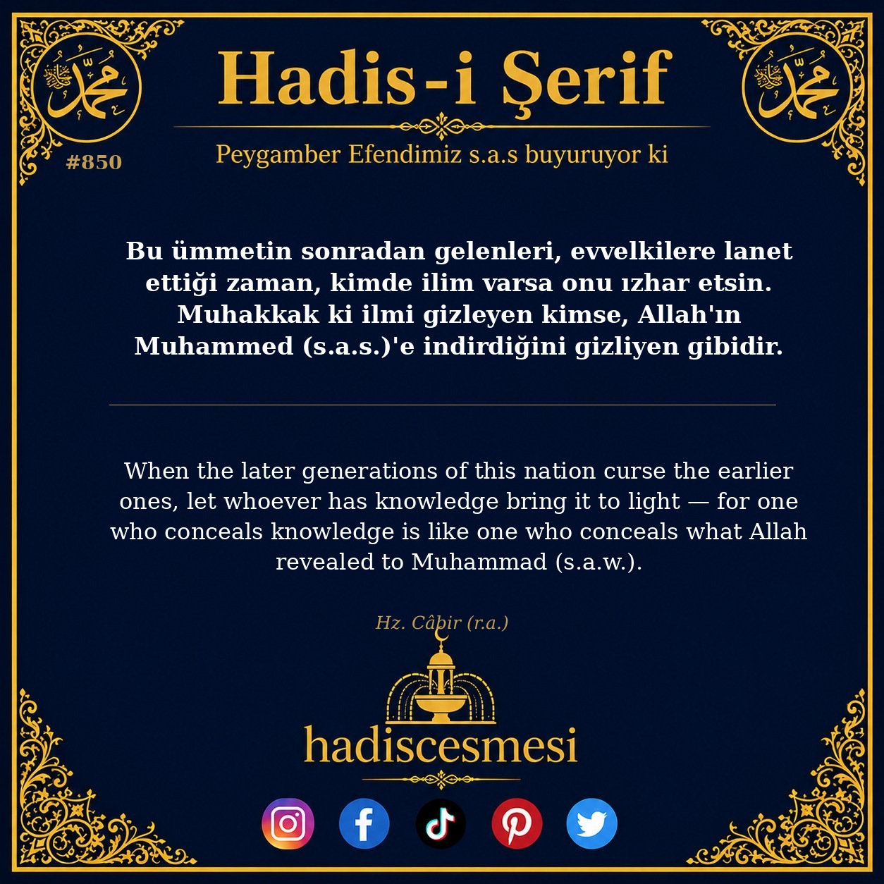 Hadis 0850