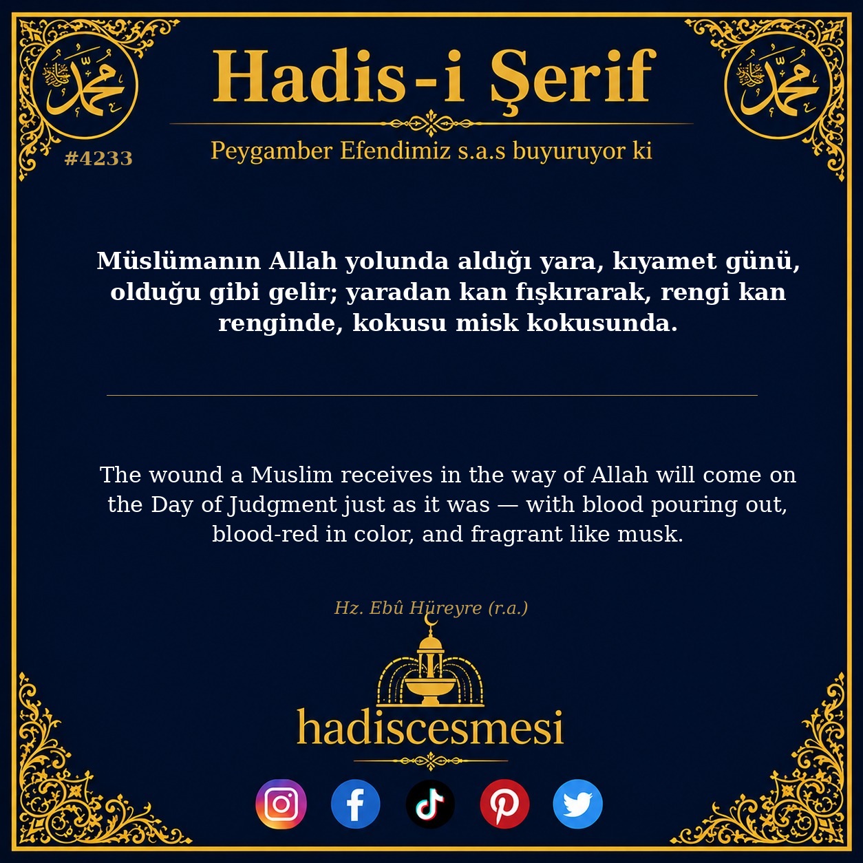 Hadis 4233