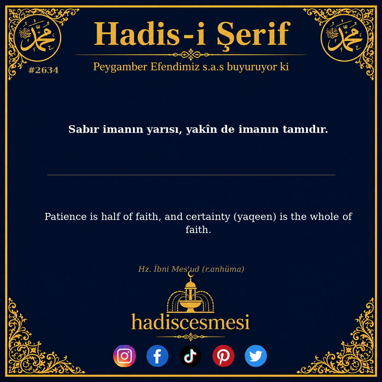 Hadis 2634