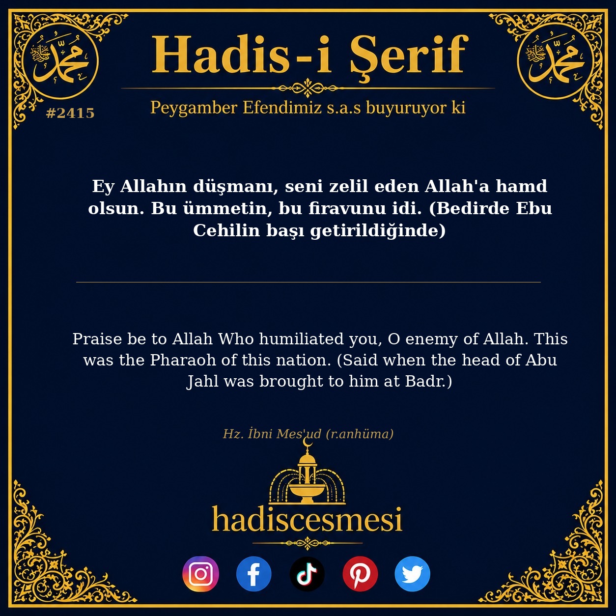 Hadis 2415