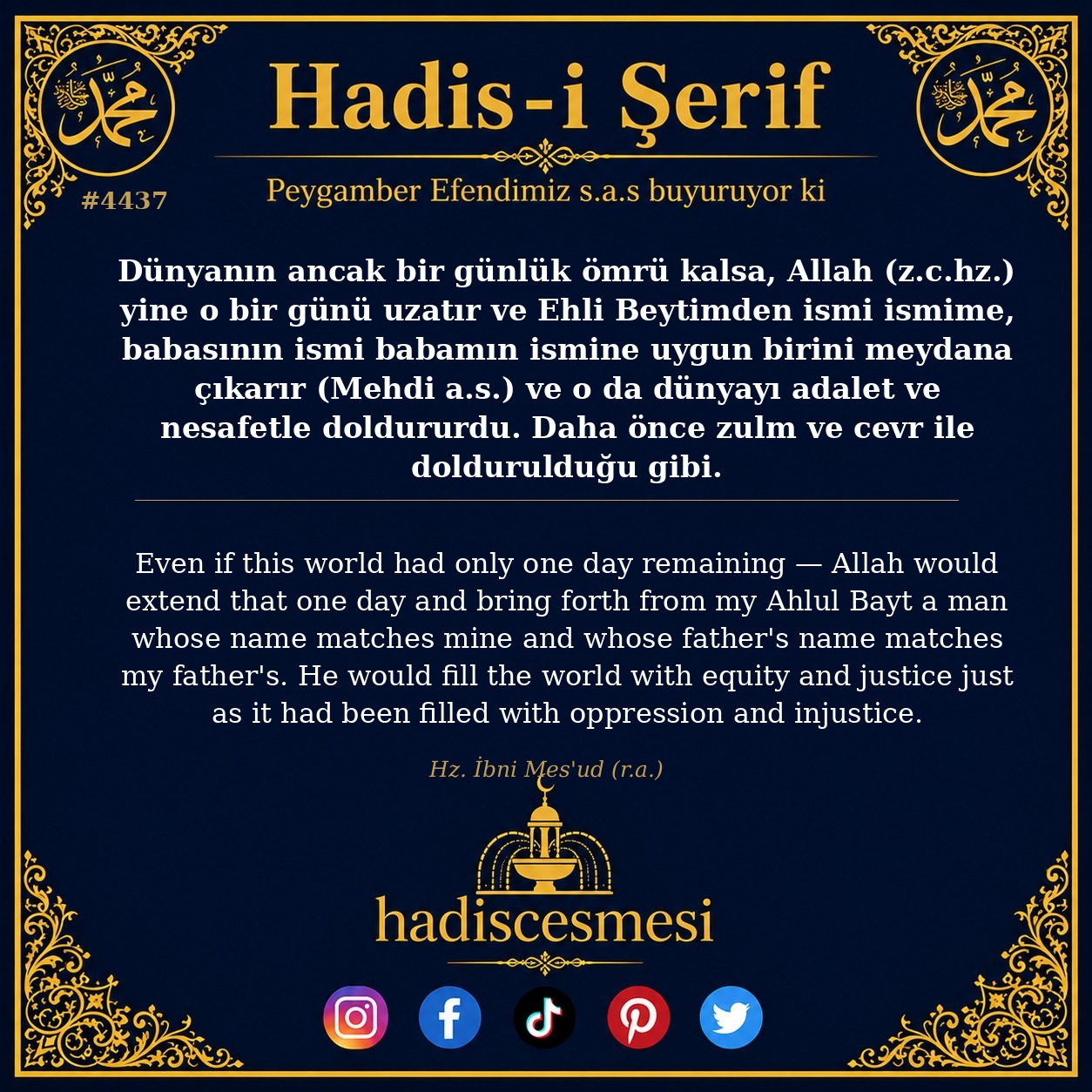 Hadis 4437