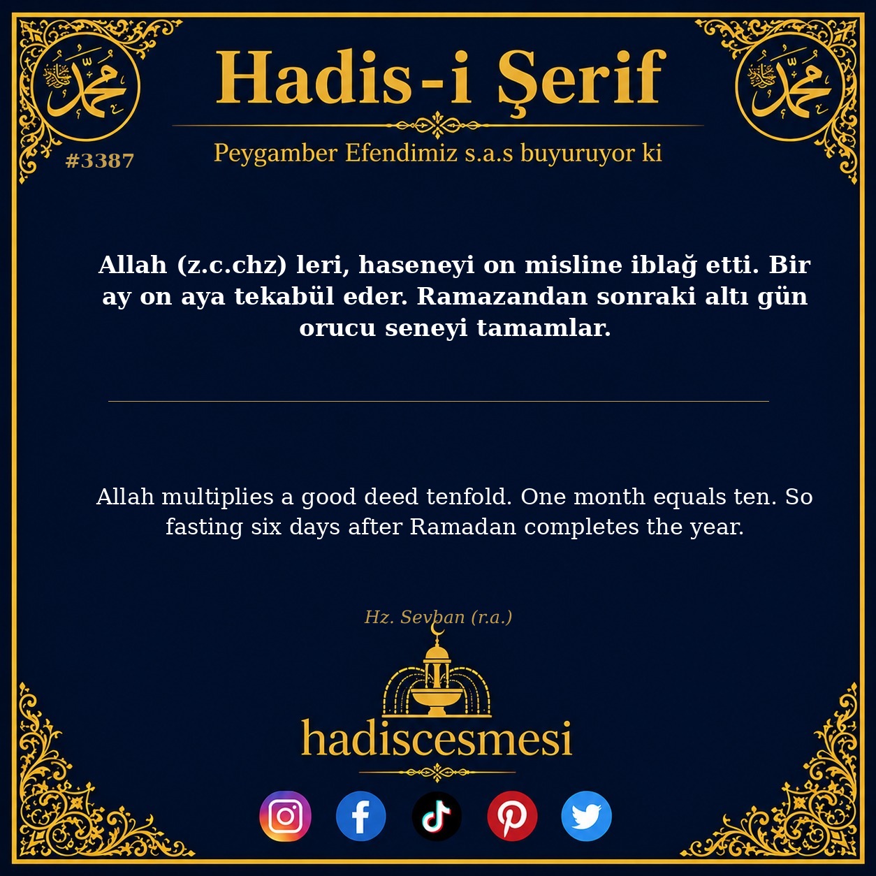 Hadis 3387
