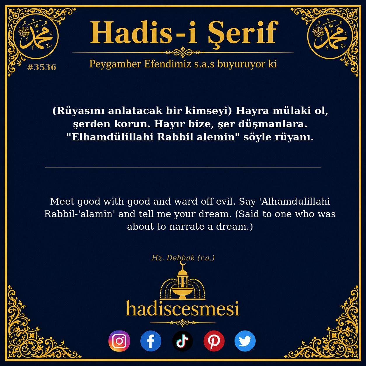 Hadis 3536