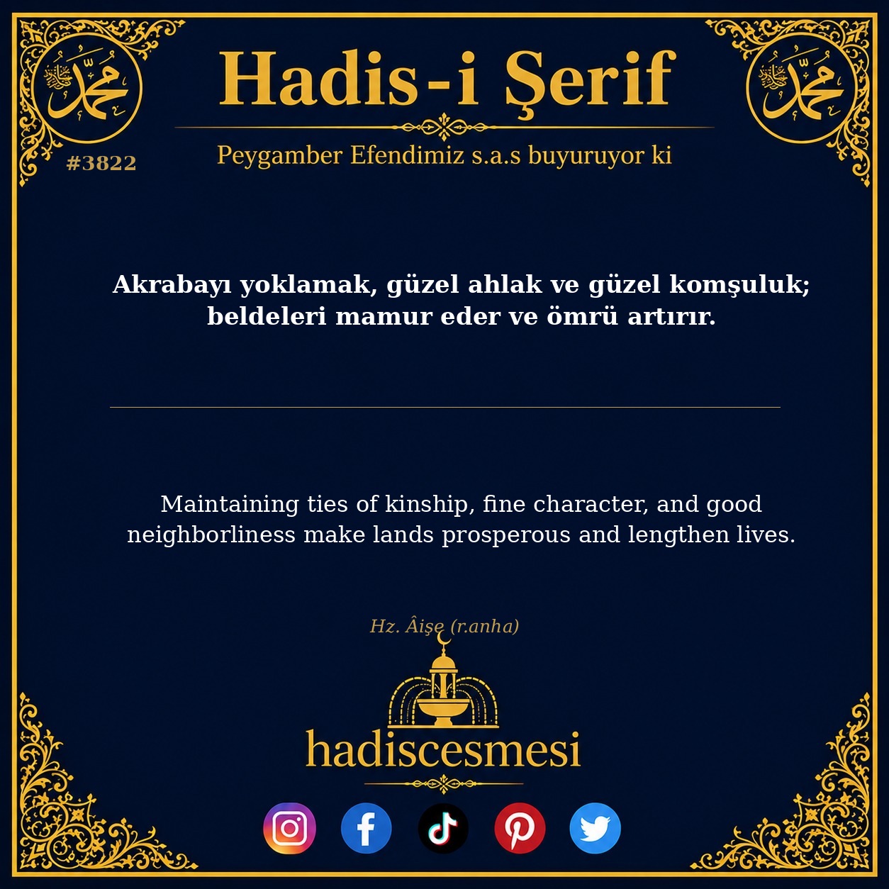 Hadis 3822