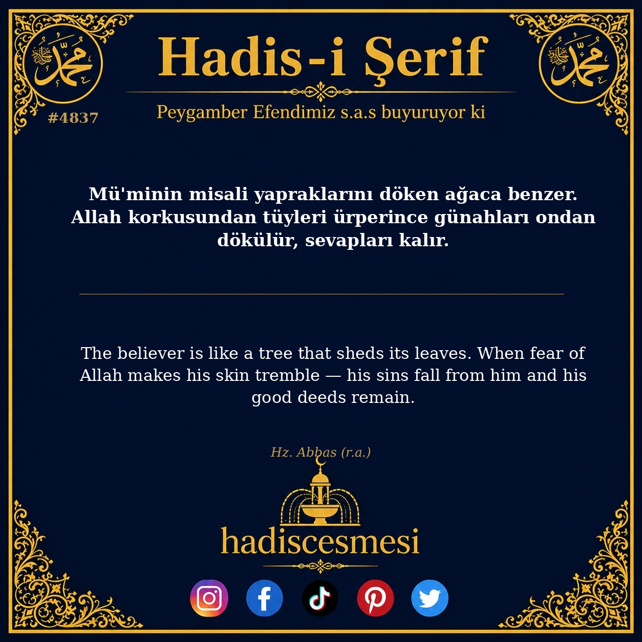 Hadis 4837