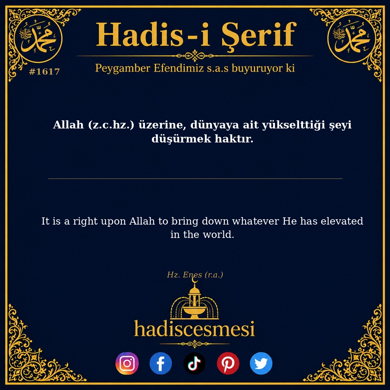 Hadis 1617