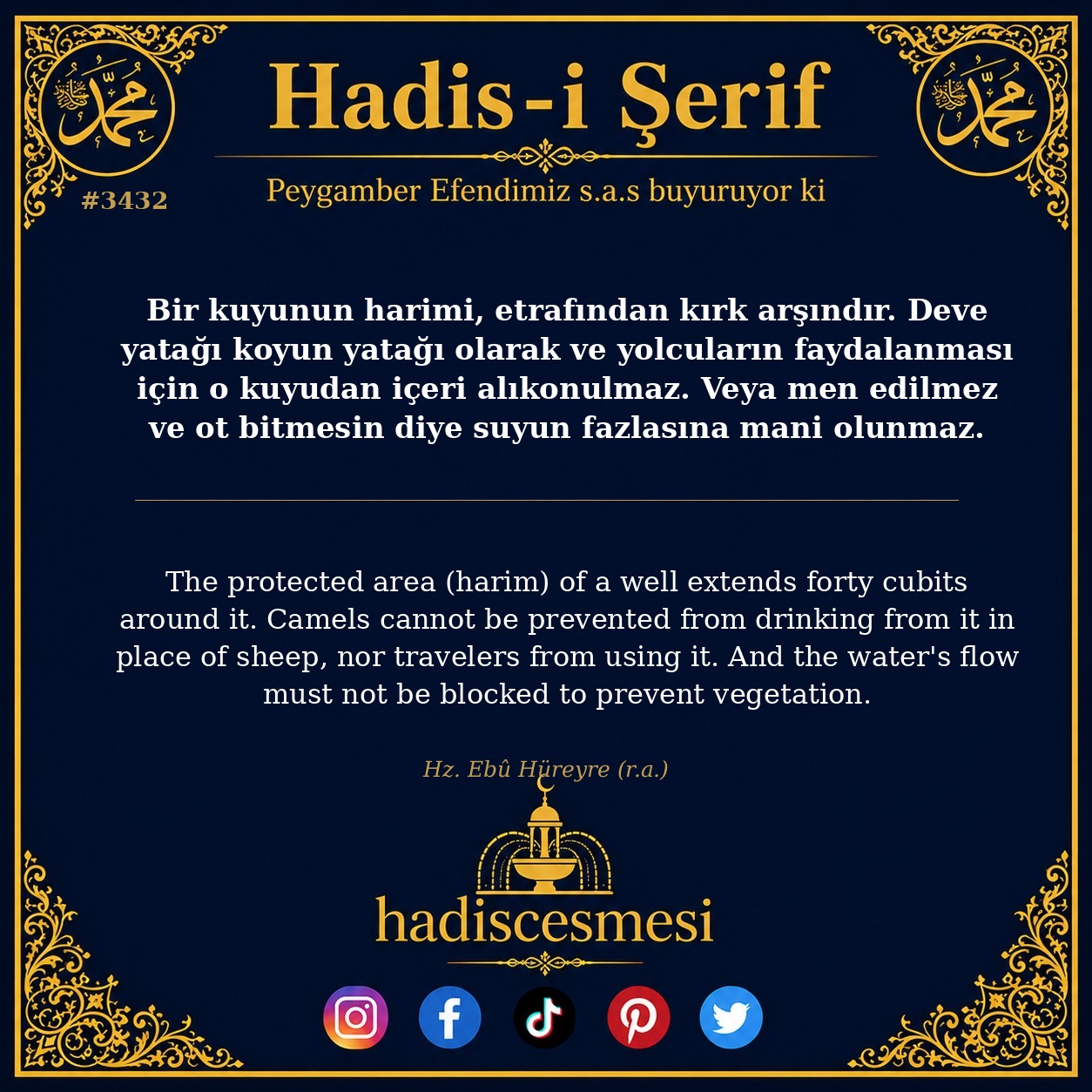 Hadis 3432