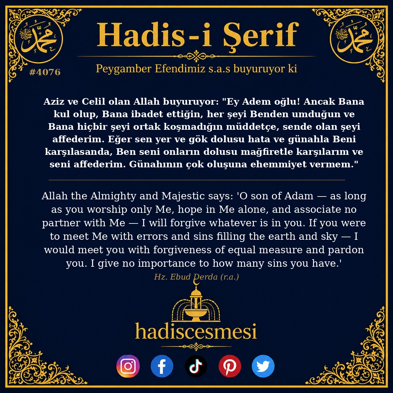 Hadis 4076