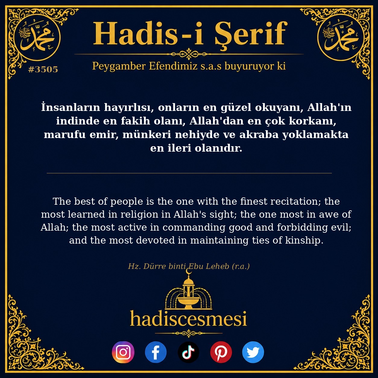 Hadis 3505
