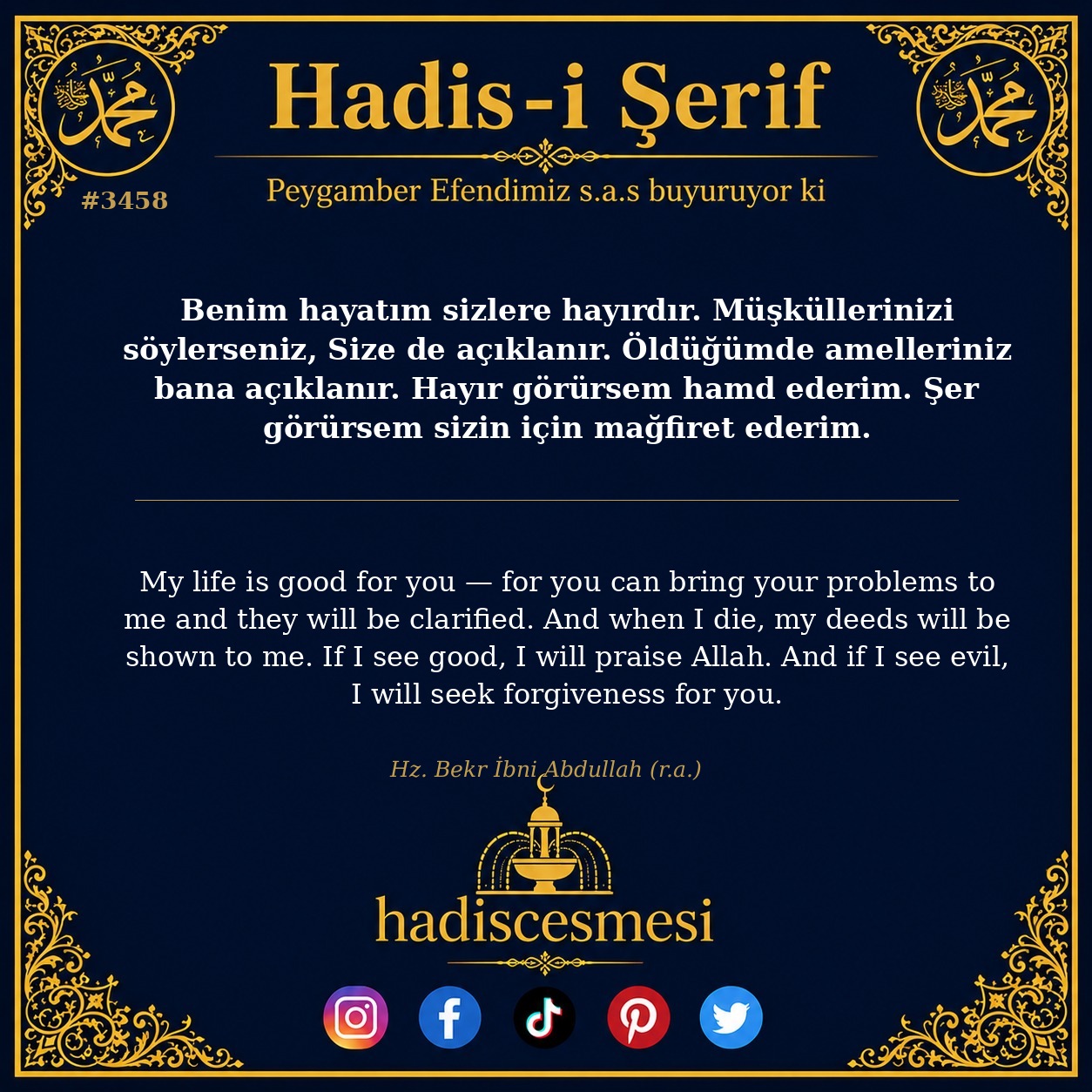 Hadis 3458