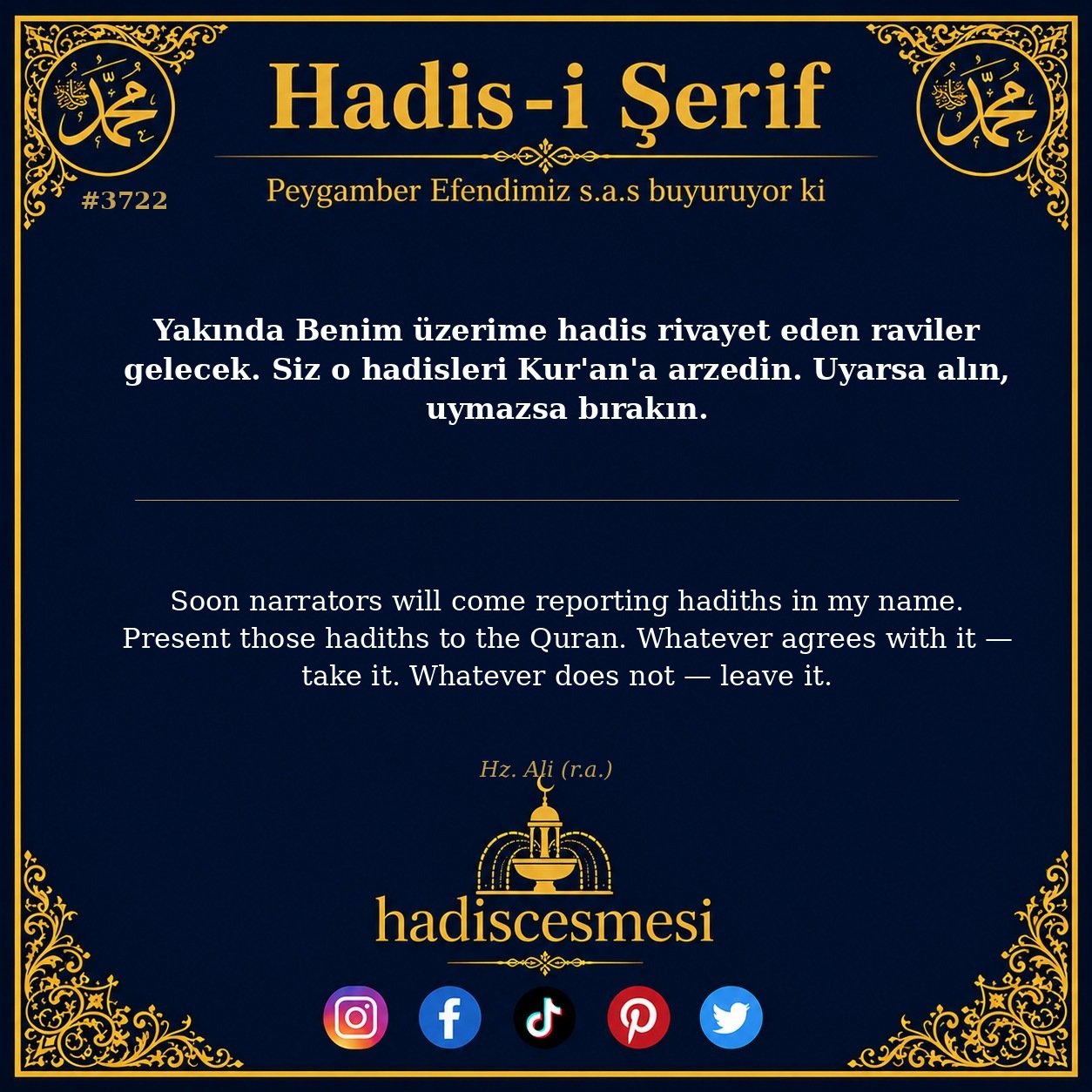 Hadis 3722
