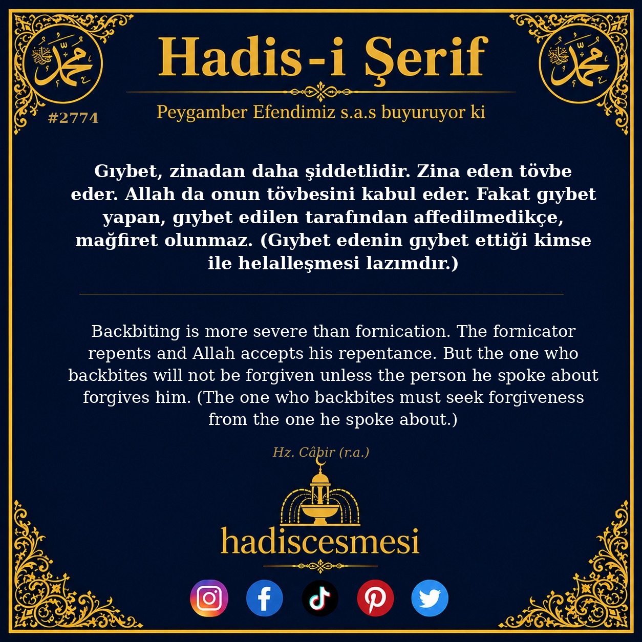 Hadis 2774