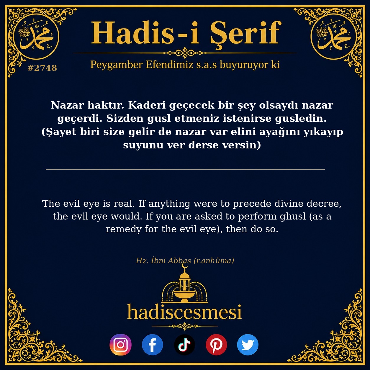Hadis 2748