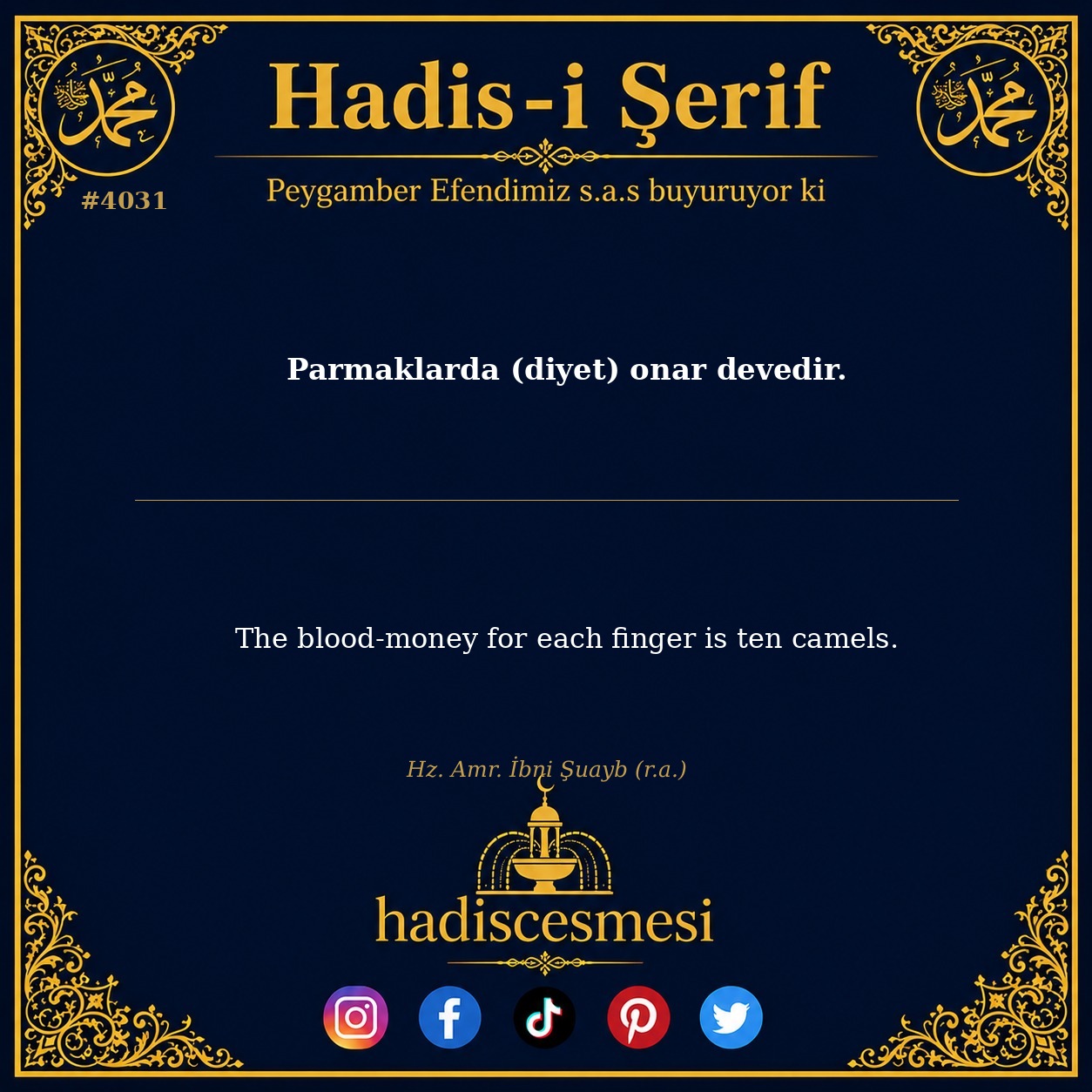 Hadis 4031