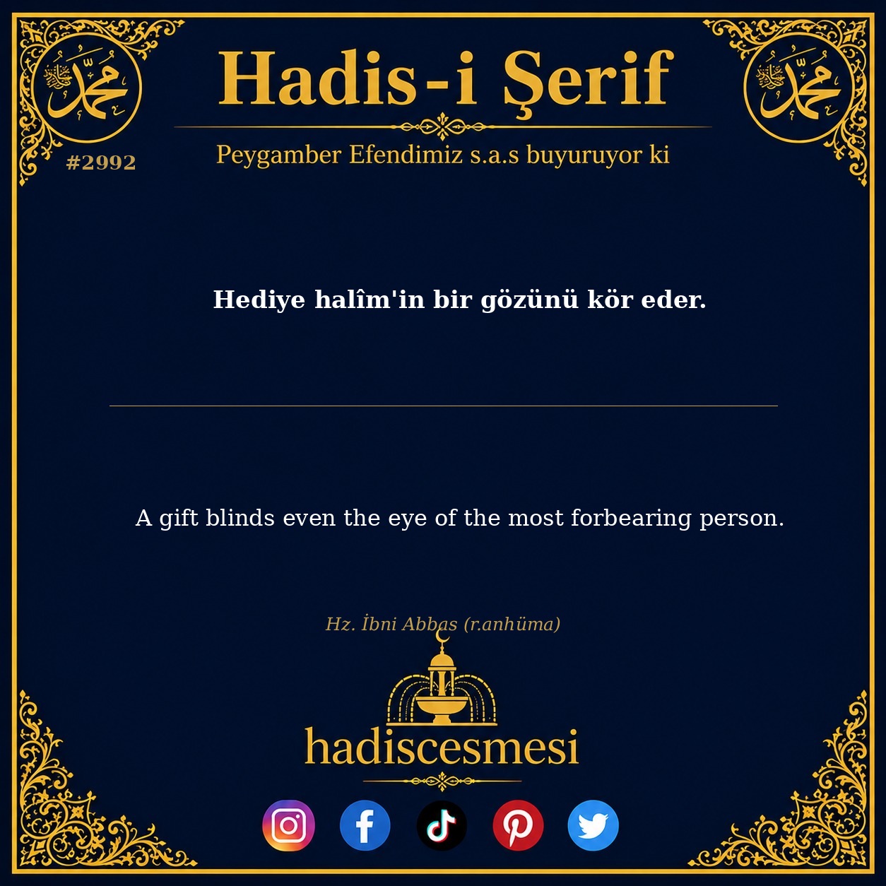 Hadis 2992